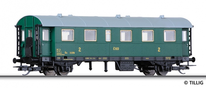 Passenger car 2nd class<br /><a href='images/pictures/Tillig/13009.jpg' target='_blank'>Full size image</a>